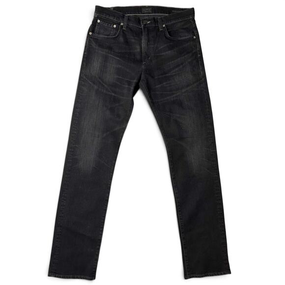 Citizens Of Humanity Other - Citizens of Humanity Core Slim Straight Jeans Mens Size 32x34 Black Rock NWOT